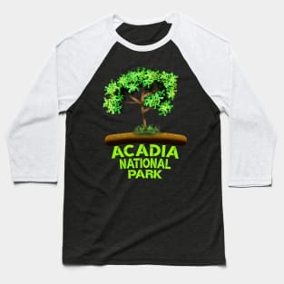 Acadia National Park Baseball T-Shirt